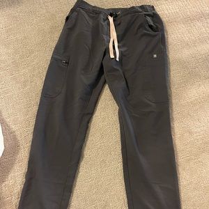 Figs Dark Grey yola skinny pants